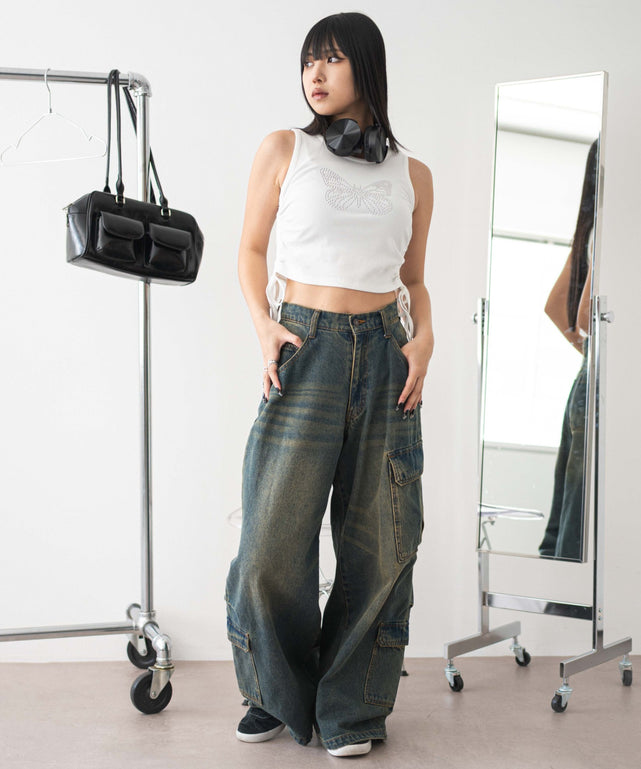 ホワイト モデル：160cm F着用