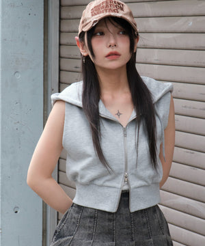 杢グレー モデル：159cm F着用