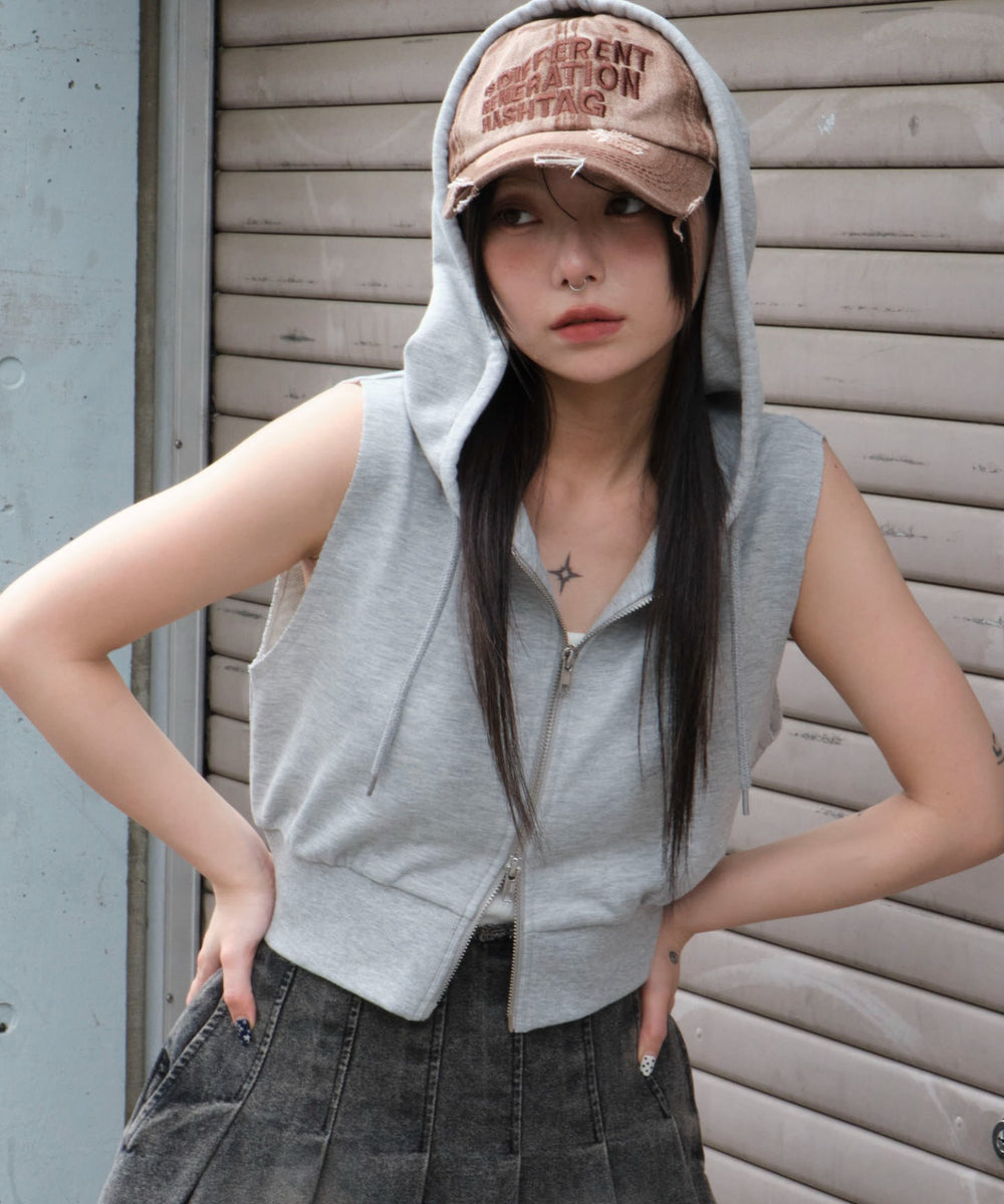 杢グレー モデル：159cm F着用