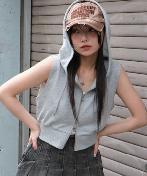 杢グレー モデル：159cm F着用