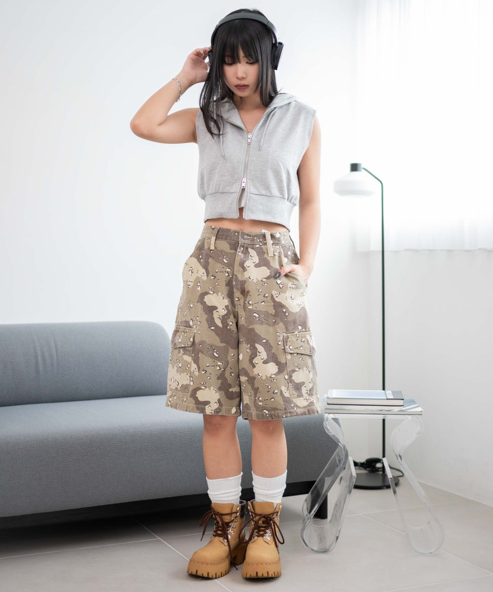 杢グレー モデル：160cm F着用