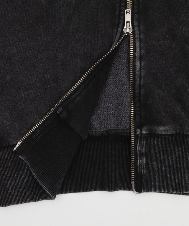 ノースリーブジップパーカー