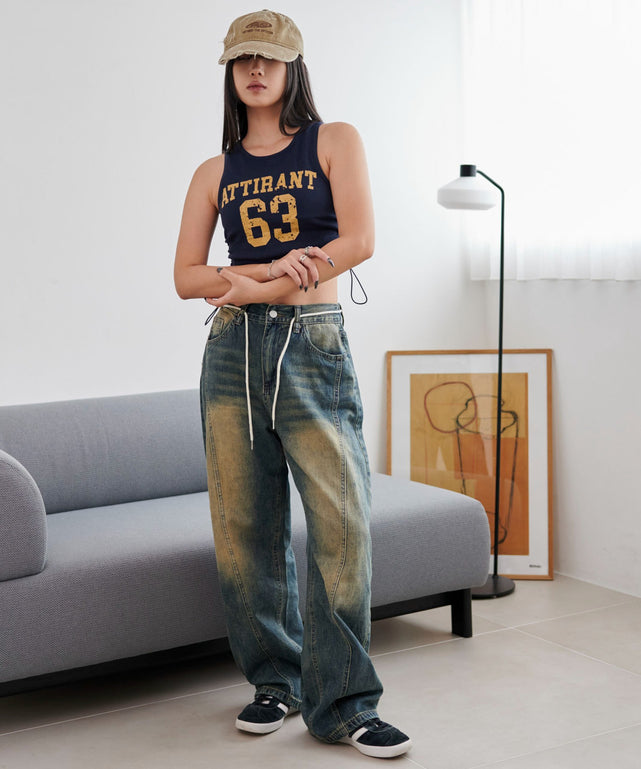 ネイビー モデル：160cm F着用