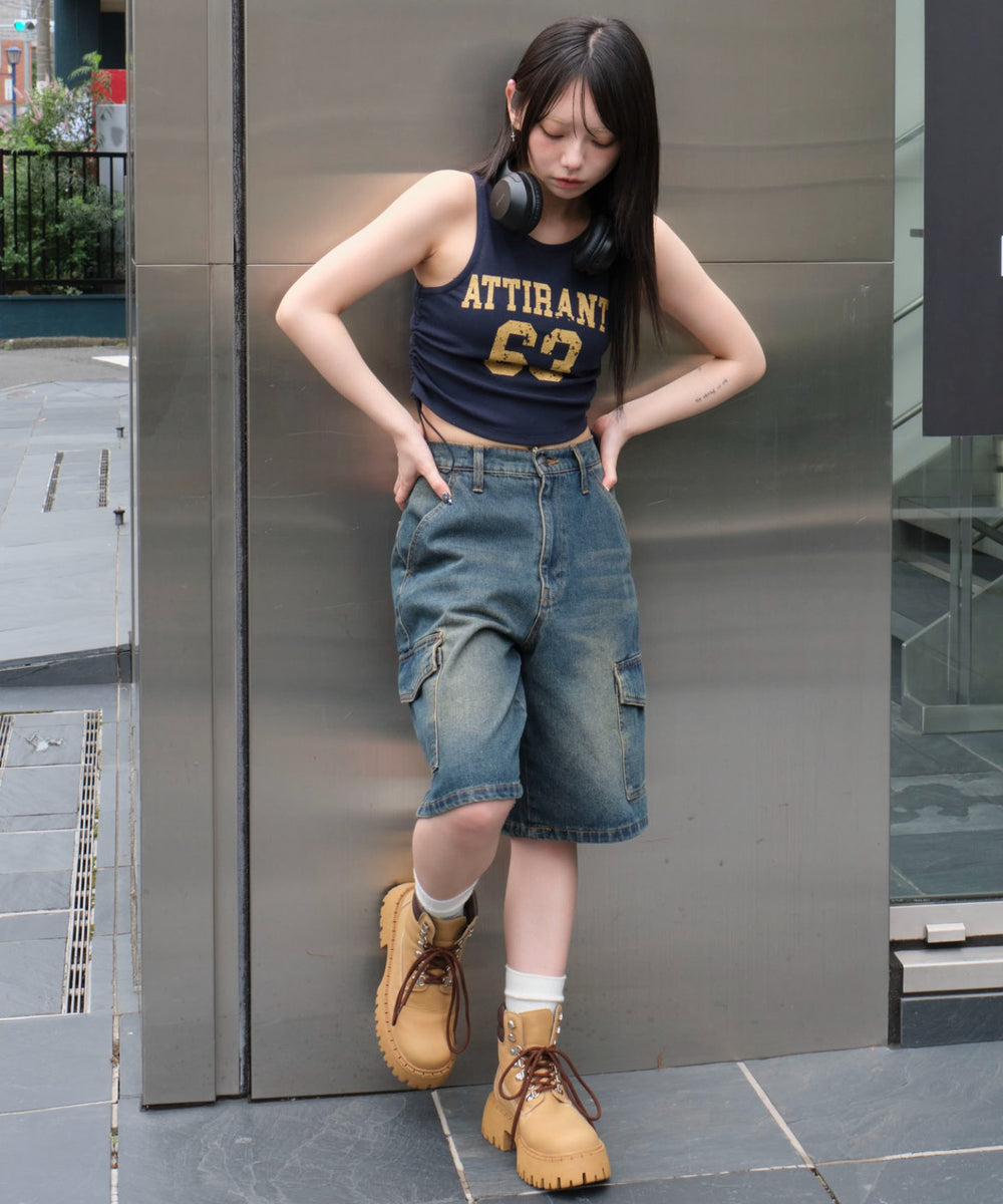 ネイビー モデル：159cm F着用