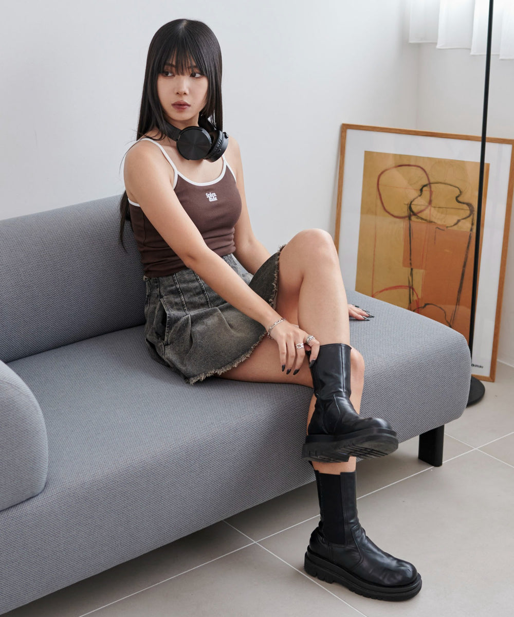 ブラウン モデル：160cm F着用