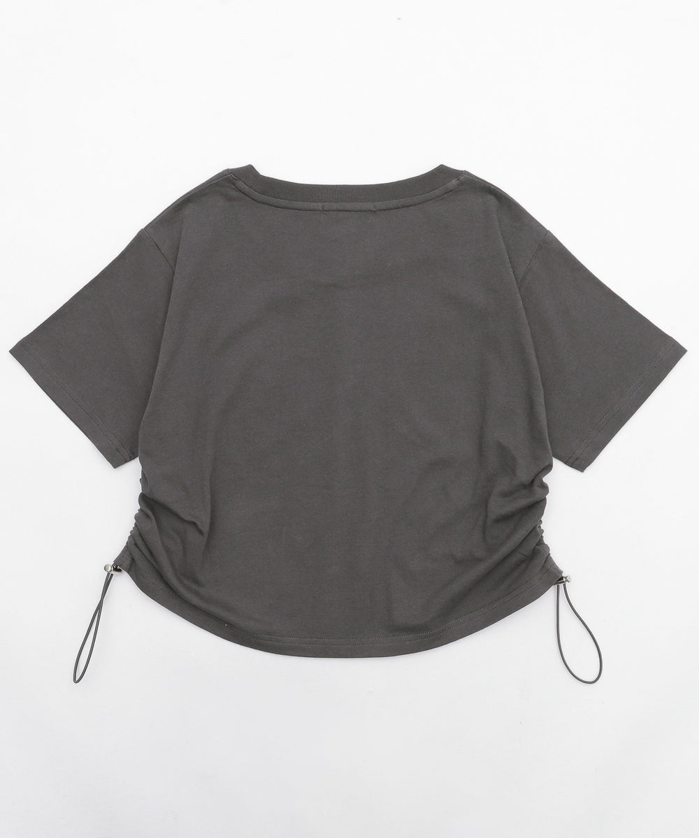 グラフィックドロストショートT