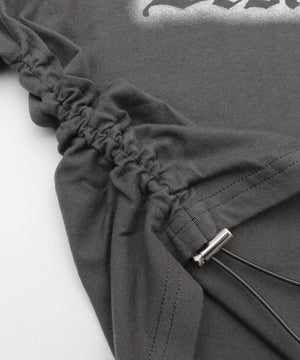 グラフィックドロストショートT