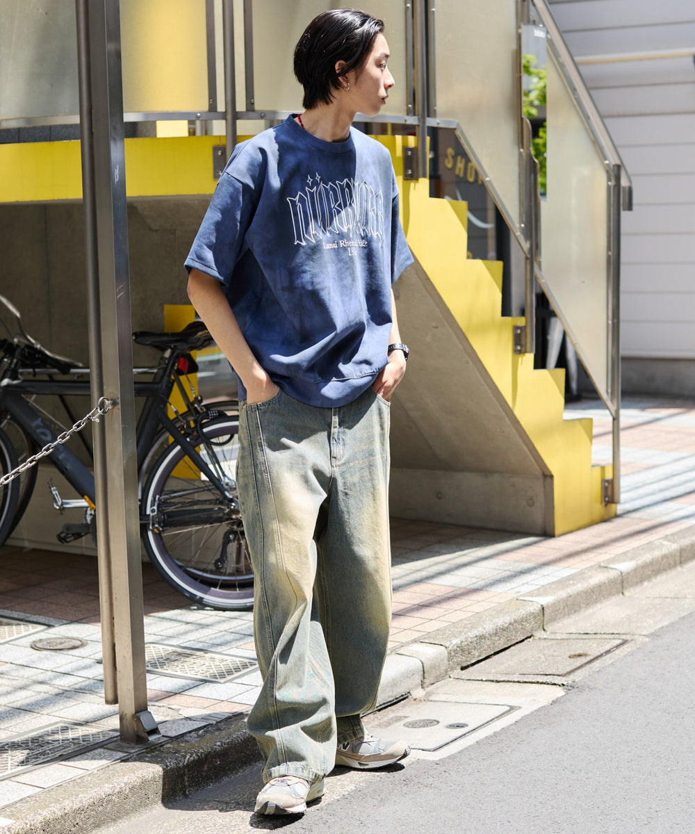 ブルー モデル：178cm L着用