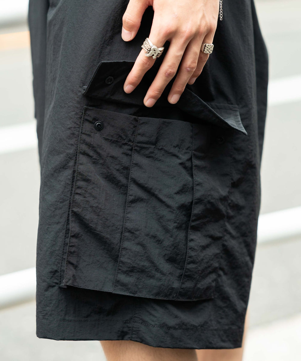 ナイロンイージーバギーカーゴショーツ