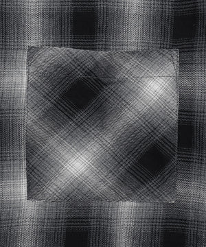 ショートチェックシャツ（S）