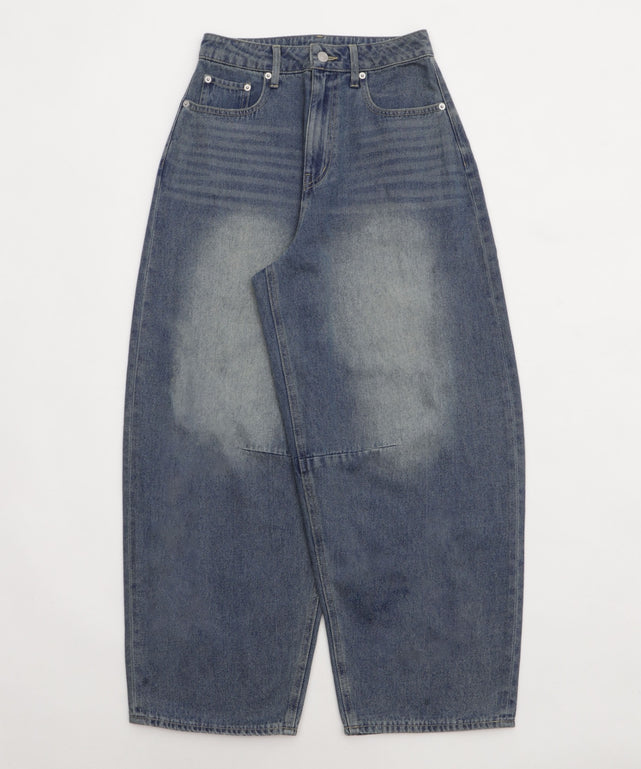 デニム中濃加工