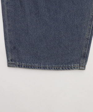 サマーデニムバレルレッグパンツ