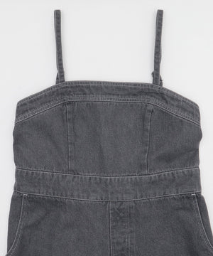 デニムサロペット