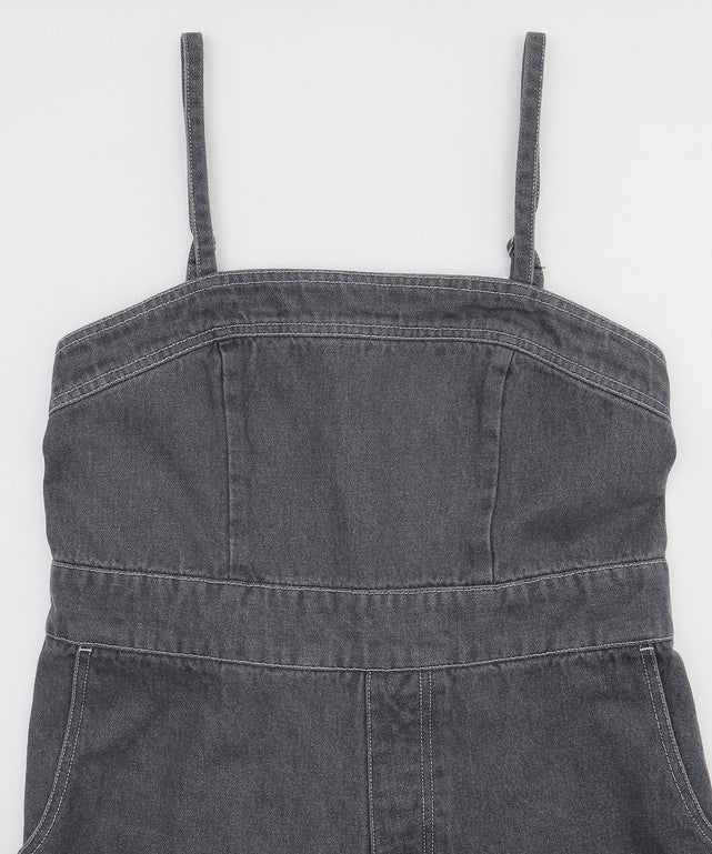 デニムサロペット