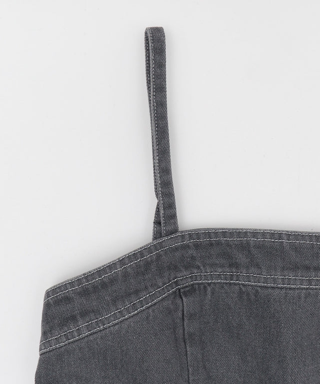 デニムサロペット