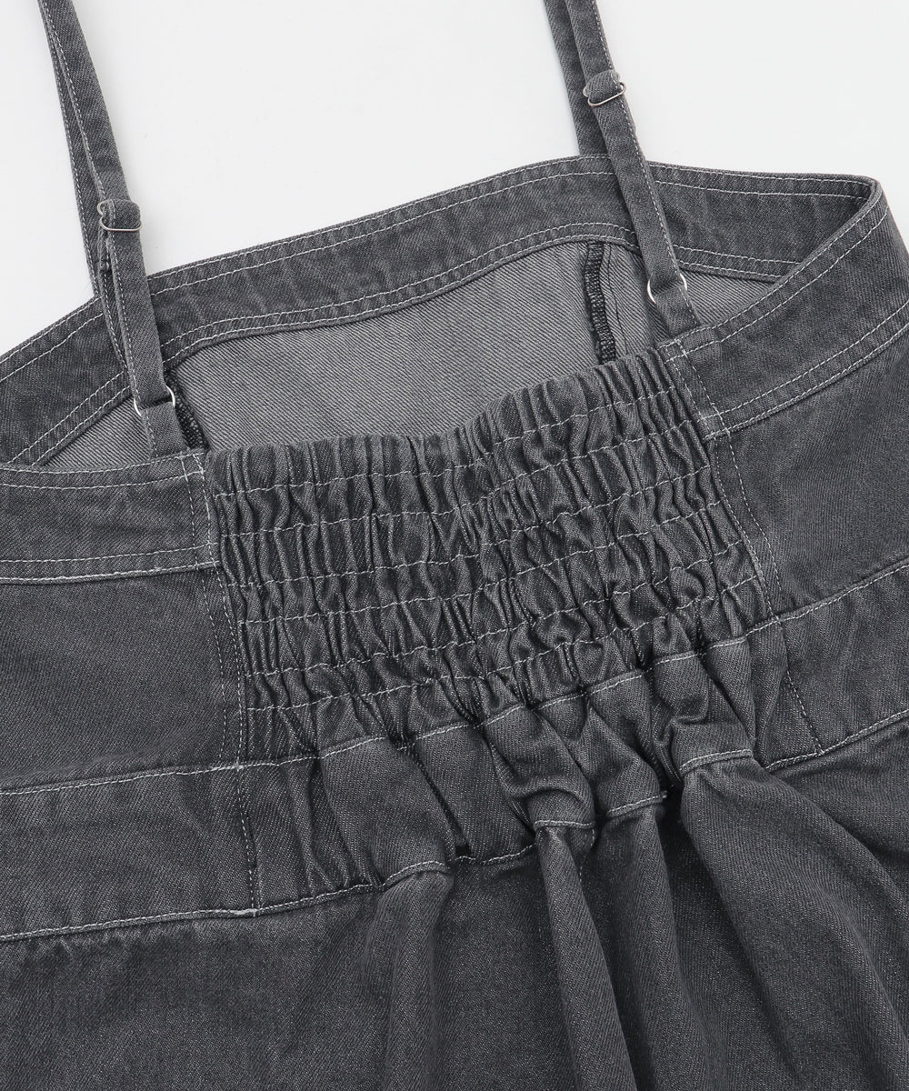 デニムサロペット