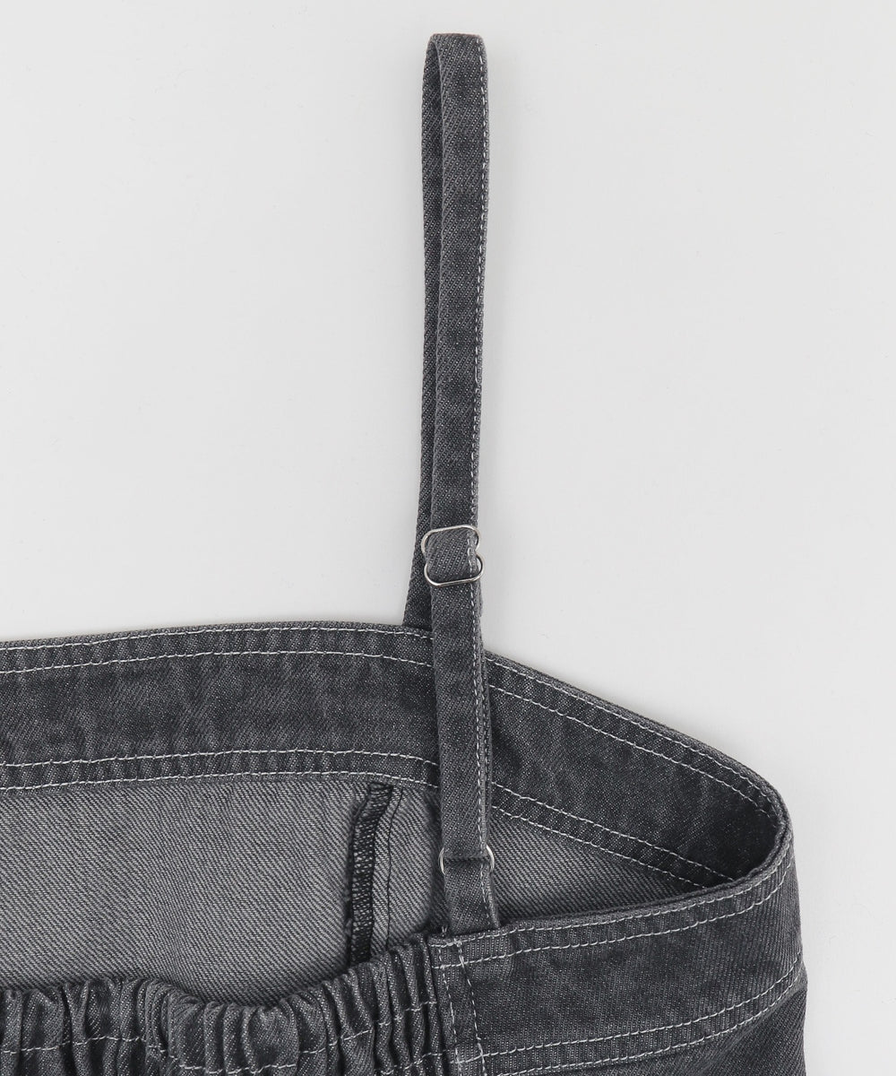 デニムサロペット