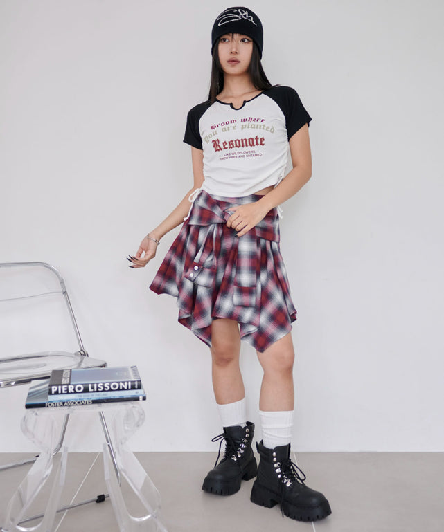 レッド モデル：160cm F着用