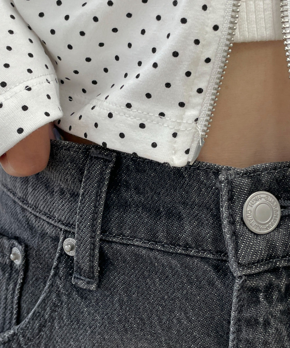 サマーデニムルーズワイドパンツ