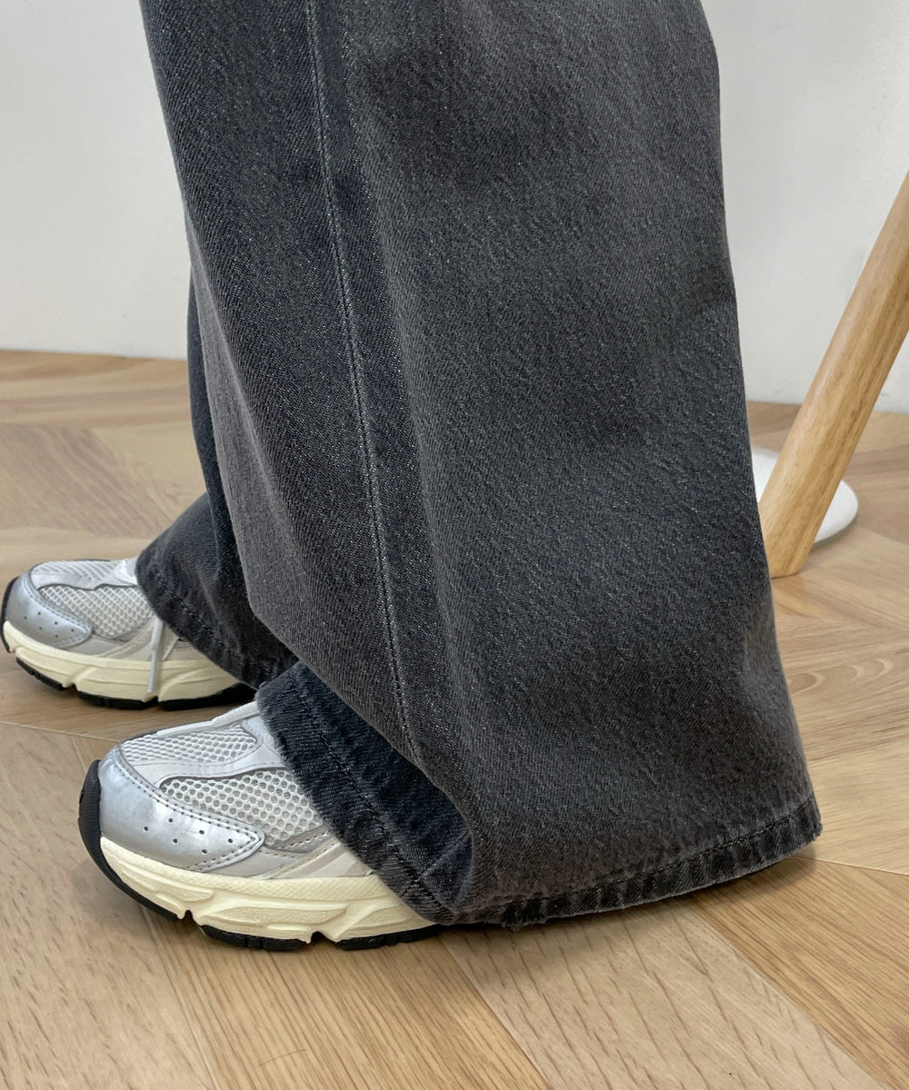 サマーデニムルーズワイドパンツ