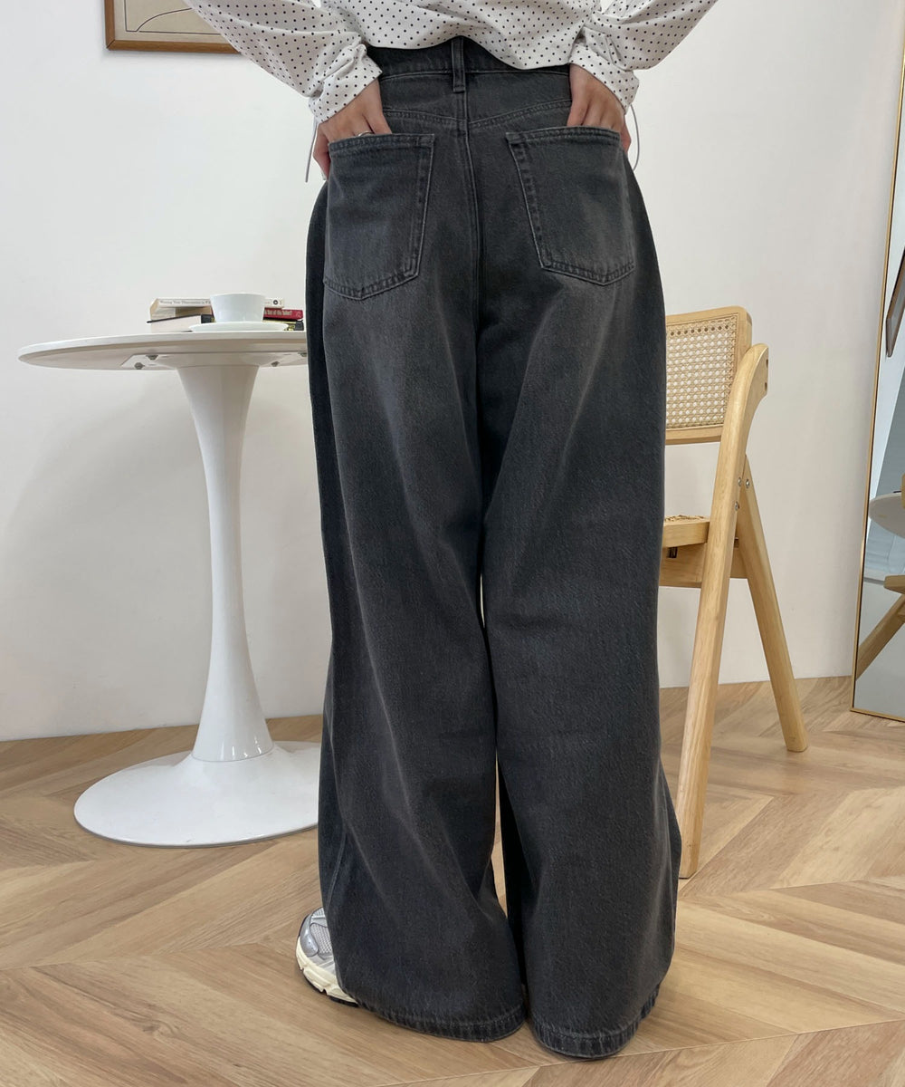 デニムブラック モデル：157cm M着用