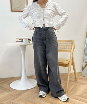 デニムブラック モデル：157cm M着用