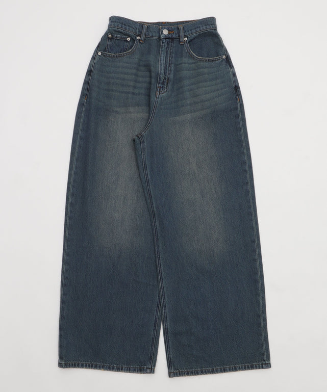 デニム中濃加工