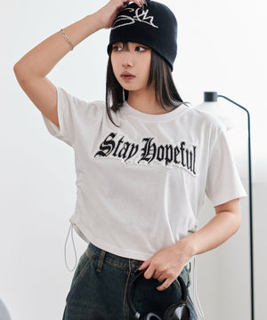 ホワイト モデル：160cm F着用