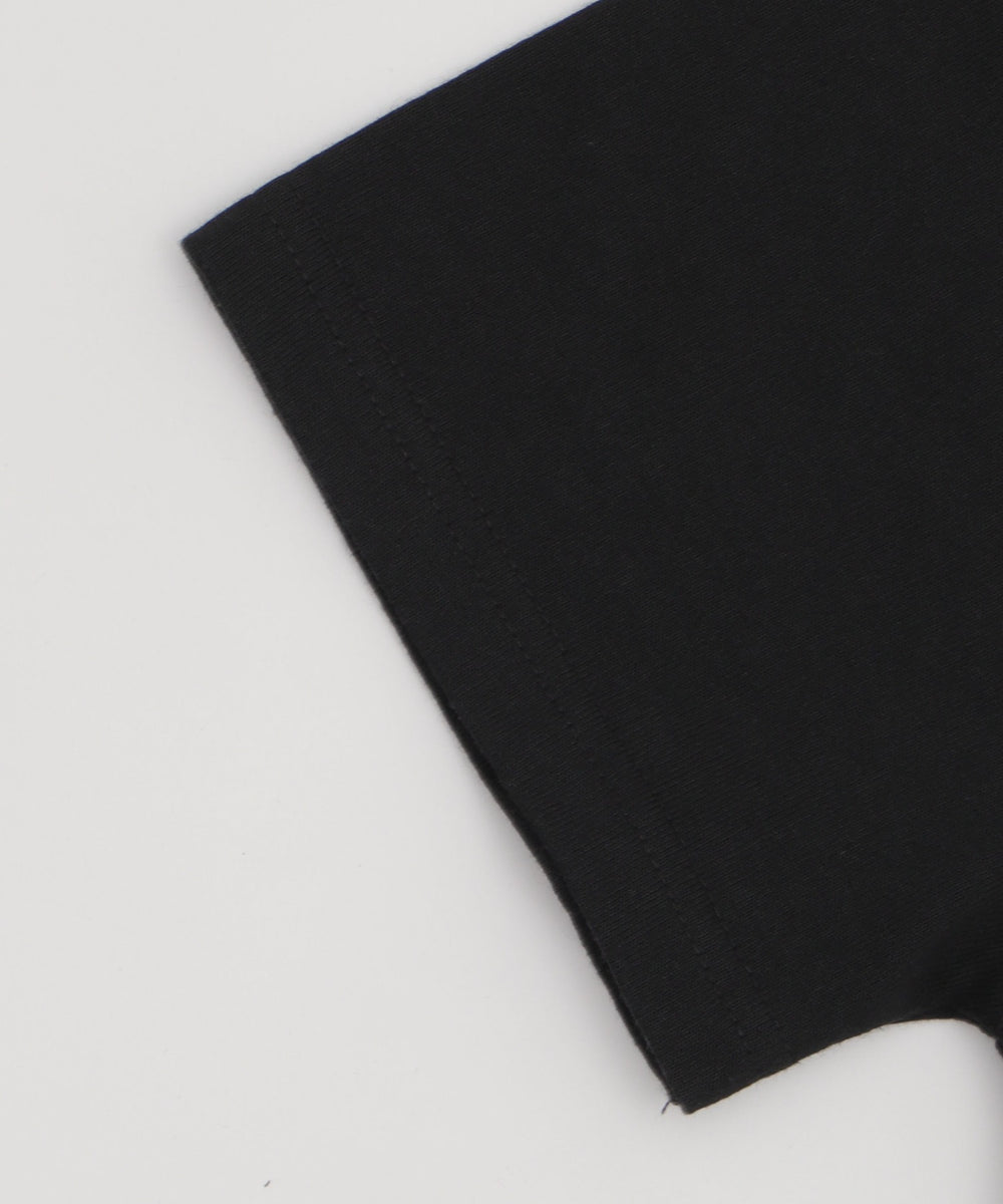 グラフィックサイドドロストショートT