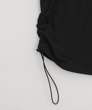 グラフィックサイドドロストショートT