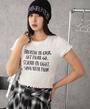 ホワイト モデル：160cm F着用