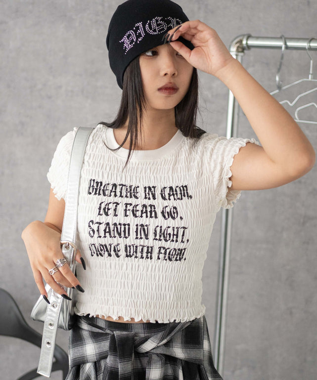 ホワイト モデル：160cm F着用