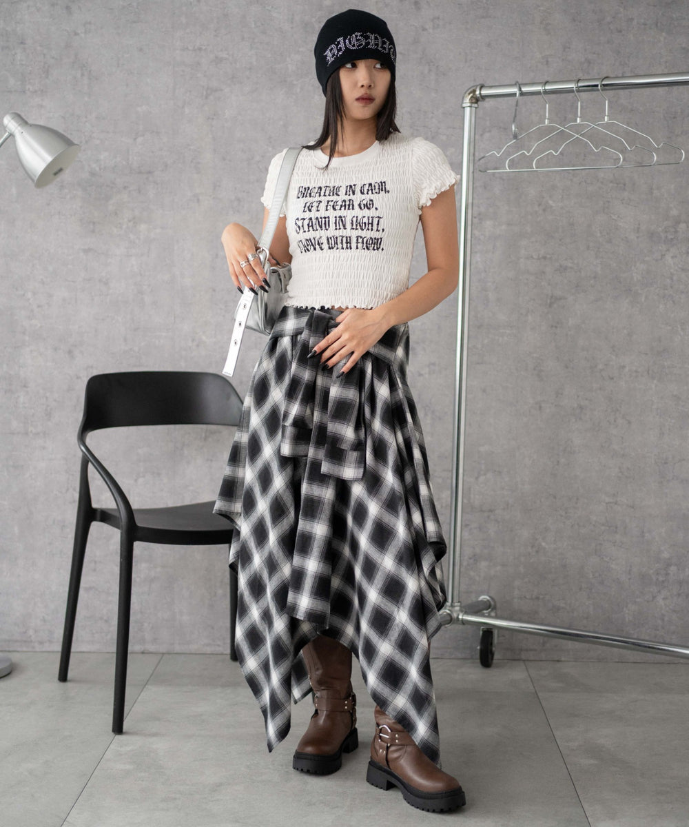 ホワイト モデル：160cm F着用