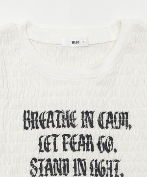 ロゴシャーリングちびT