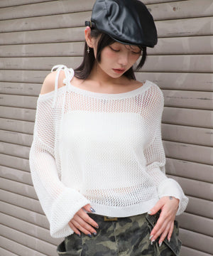 ホワイト モデル：159cm F着用