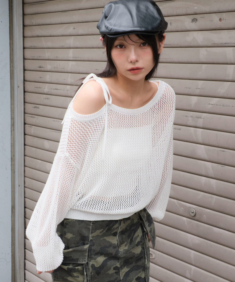 ホワイト モデル：159cm F着用