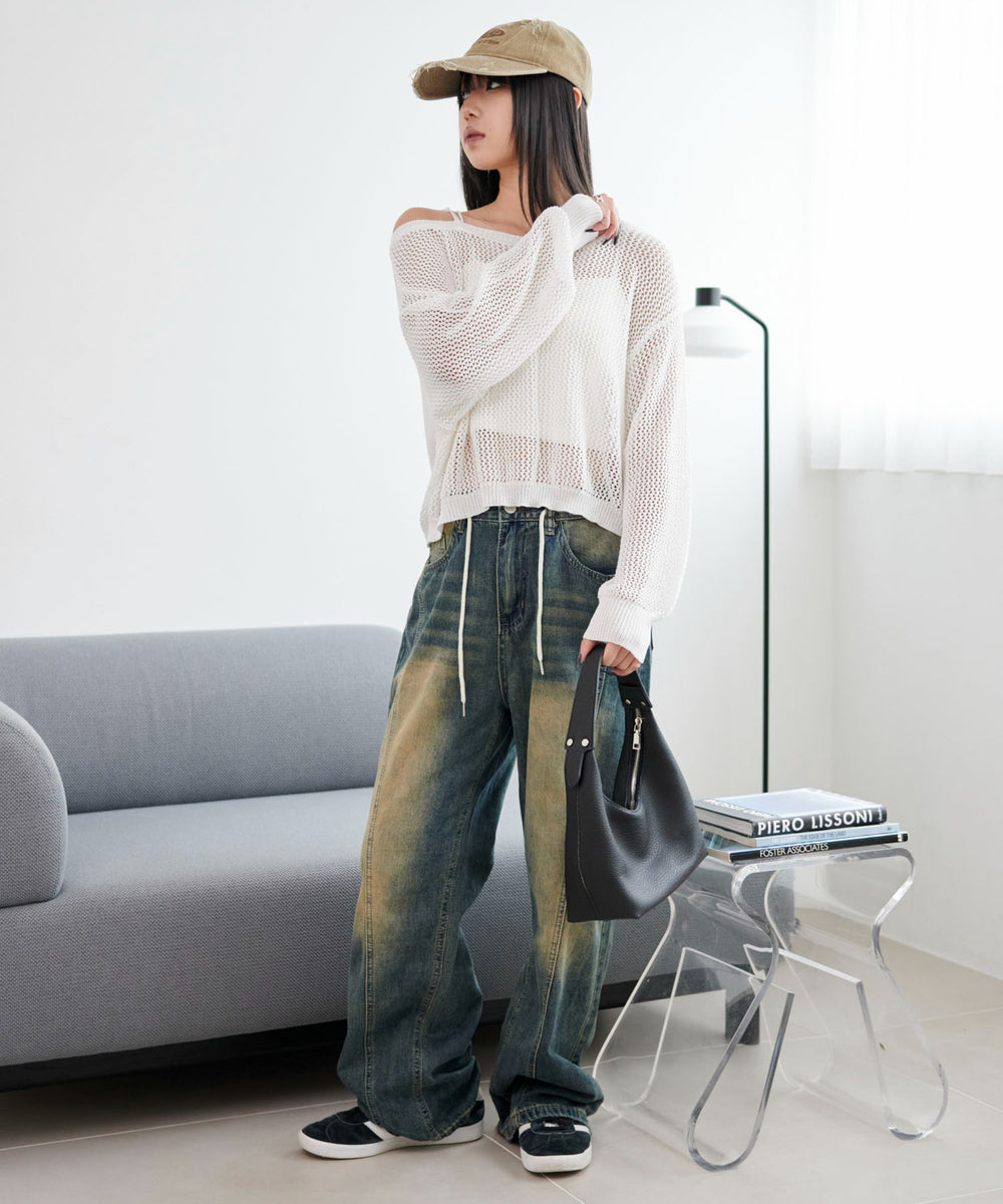 ホワイト モデル：160cm F着用