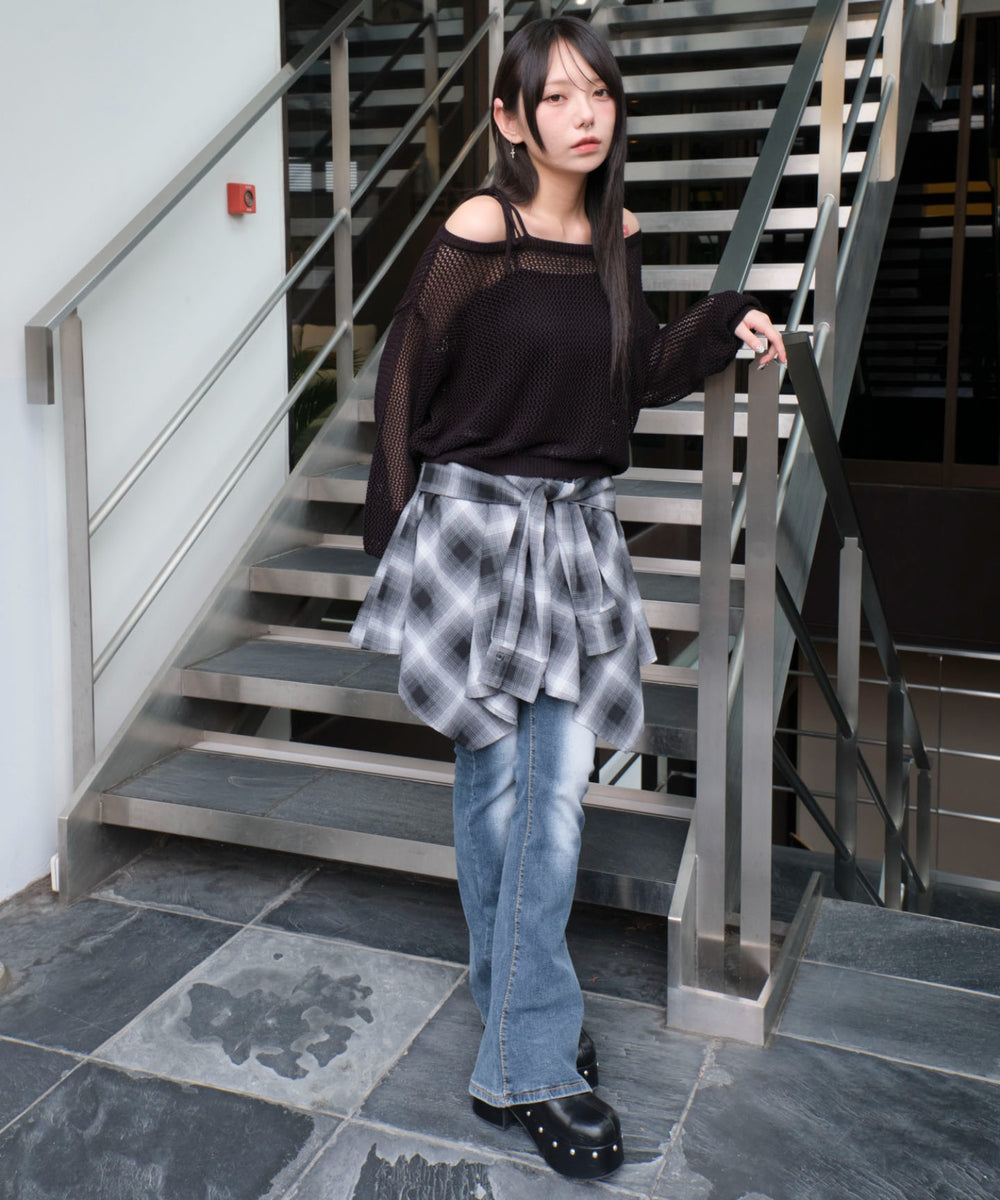 ブラック モデル：159cm F着用