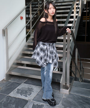 ブラック モデル：159cm F着用