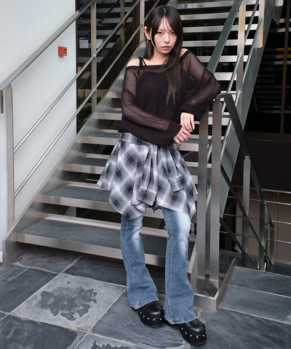 ブラック モデル：159cm F着用