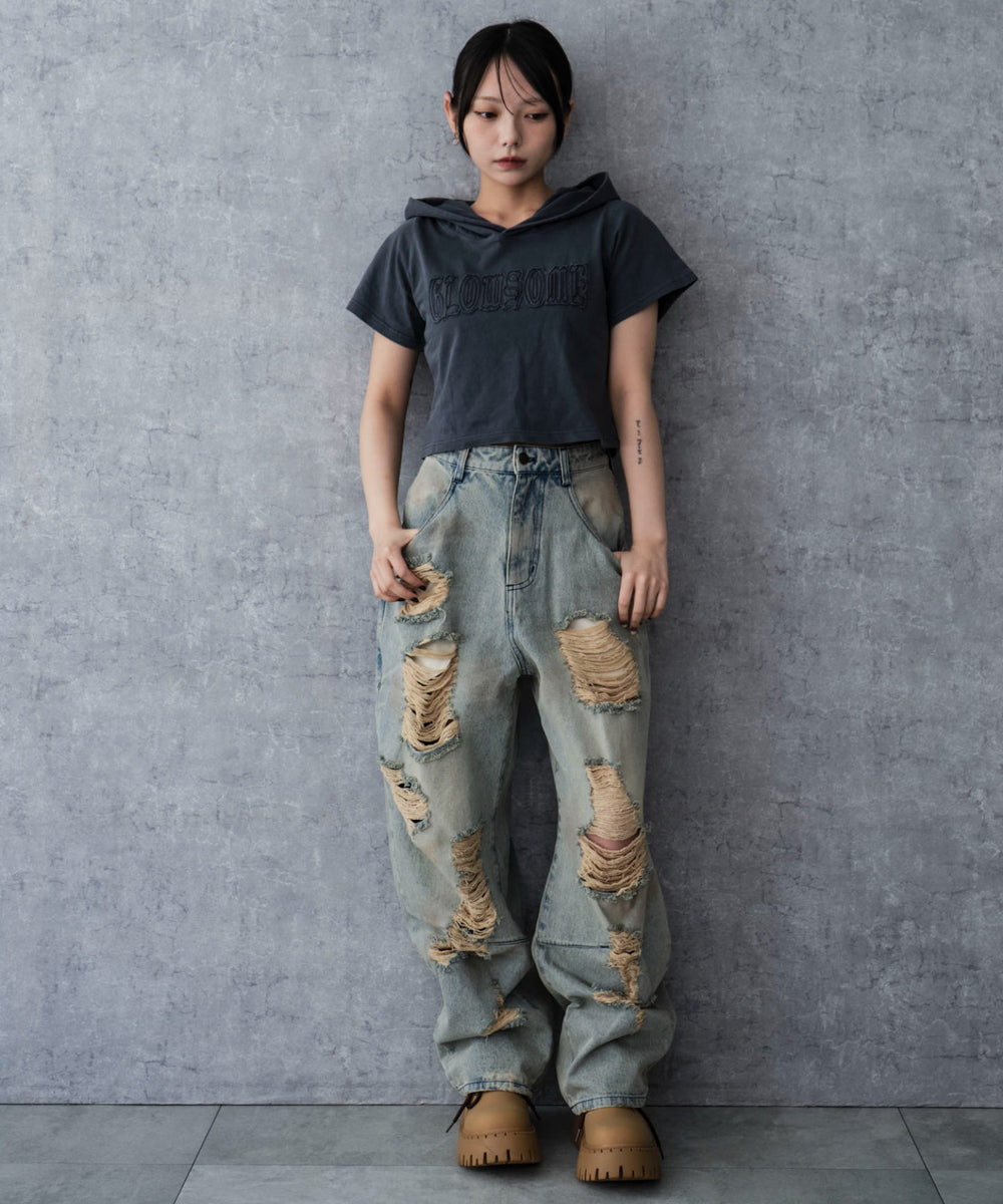 ネイビー モデル：159cm F着用