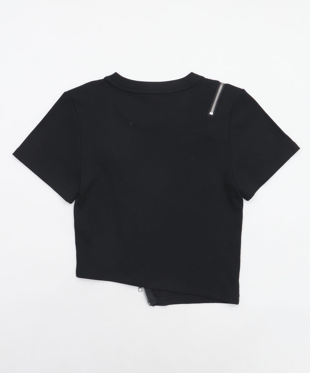 ZIPデザイングラフィックちびT