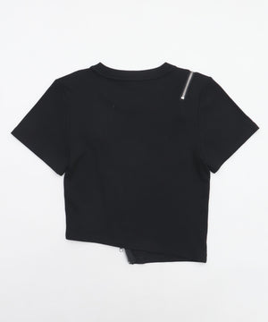 ZIPデザイングラフィックちびT