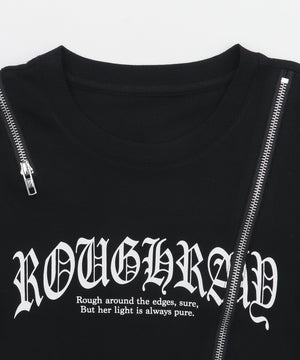 ZIPデザイングラフィックちびT