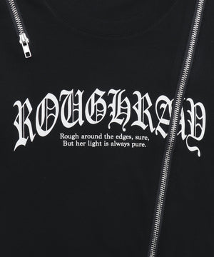 ZIPデザイングラフィックちびT