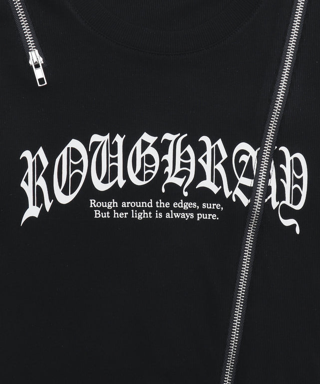 ZIPデザイングラフィックちびT