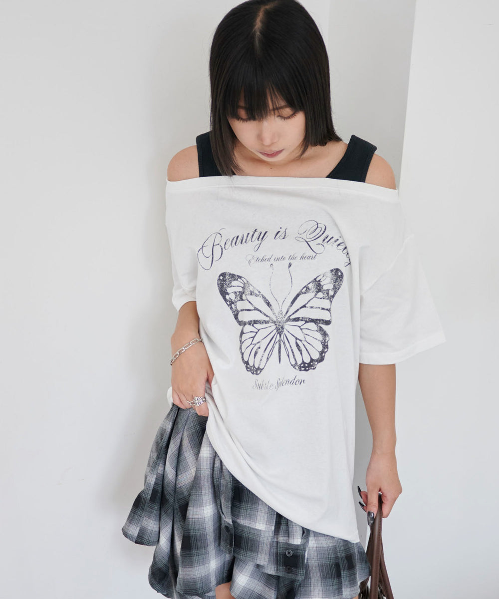 ホワイト モデル：160cm F着用