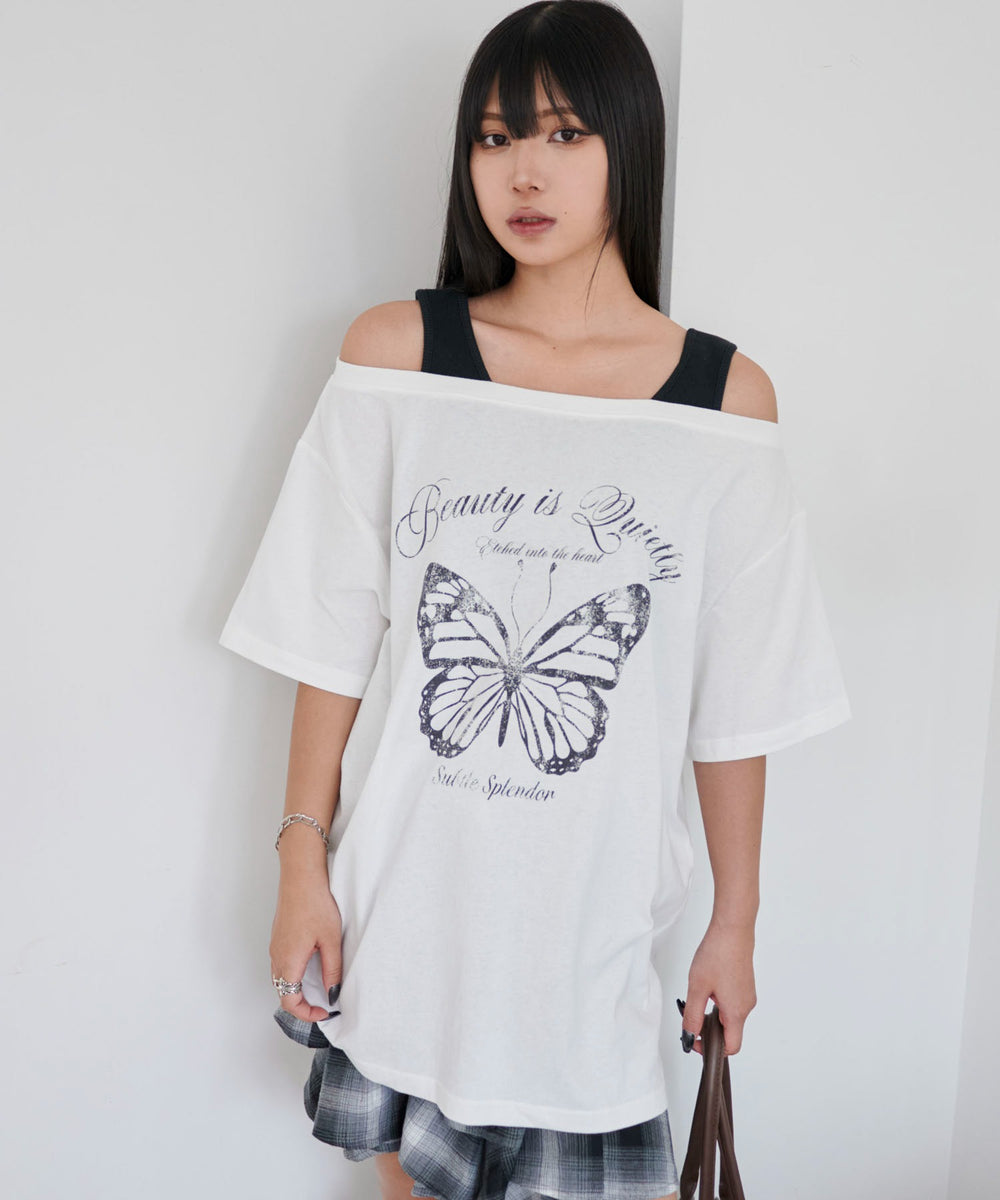 ホワイト モデル：160cm F着用