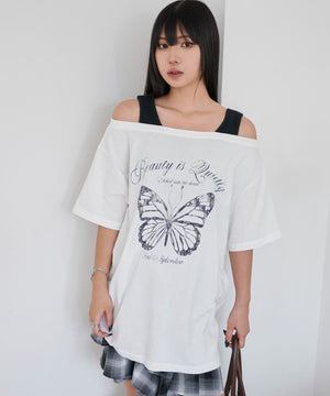 ホワイト モデル：160cm F着用