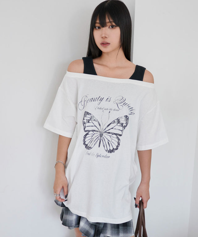 ホワイト モデル：160cm F着用